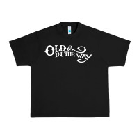 Black old and in the way musician Urban Heavy Tee - linhVisuals