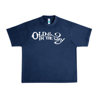 Navy old and in the way musician Urban Heavy Tee - linhVisuals