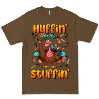 Cacao huffin' for the stuffin' Premium Tee - BundleAndBundleShop