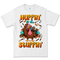White huffin' for the stuffin' Premium Tee - BundleAndBundleShop