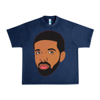 Navy drak Urban Heavy Tee - linhVisuals
