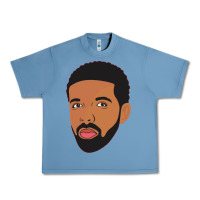 Pebble Blue drak Urban Heavy Tee - linhVisuals