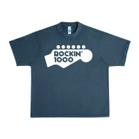 Midnight Navy rockin 1000 musician Urban Heavy Tee - linhVisuals