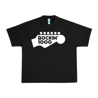 Black rockin 1000 musician Urban Heavy Tee - linhVisuals