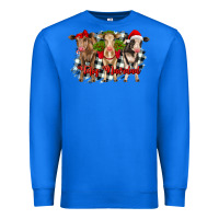 True Royal feliz navidad heifers front view Premium Sweatshirt - RanaPortraitStore