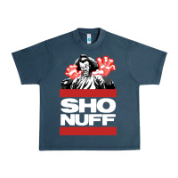 Midnight Navy sho nuff old school Urban Heavy Tee - linhVisuals