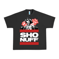 Pigment Black sho nuff old school Urban Heavy Tee - linhVisuals