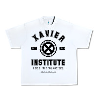 White xavier institute Urban Heavy Tee - linhVisuals