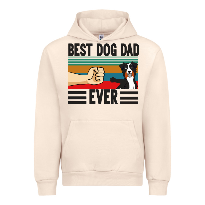 Best Dog Dad Ever Urban Hoodie by Bettercallsaul | Teevron