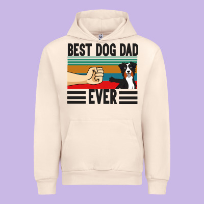 Best Dog Dad Ever Urban Hoodie Designed By Bettercallsaul