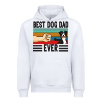 White Best Dog Dad Ever Urban Hoodie - Bettercallsaul