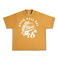 Peanut Butter Raise Hell Eat white Urban Heavy Tee - linhVisuals