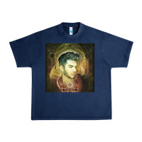 Navy #adam lambert tour 2022 Urban Heavy Tee - linhVisuals
