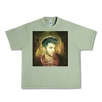 Oil Green #adam lambert tour 2022 Urban Heavy Tee - linhVisuals