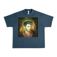 Midnight Navy #adam lambert tour 2022 Urban Heavy Tee - linhVisuals