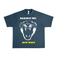 Midnight Navy against me wave tour 2022 Urban Heavy Tee - linhVisuals