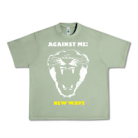 Oil Green against me wave tour 2022 Urban Heavy Tee - linhVisuals