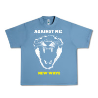 Pebble Blue against me wave tour 2022 Urban Heavy Tee - linhVisuals