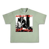 Oil Green against me white crosses tour 2022 Urban Heavy Tee - linhVisuals