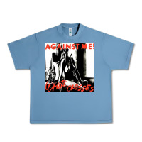 Pebble Blue against me white crosses tour 2022 Urban Heavy Tee - linhVisuals