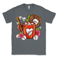 Charcoal Heather Baseball Coffee cup Classic Tee - FaDigitalArtStudio