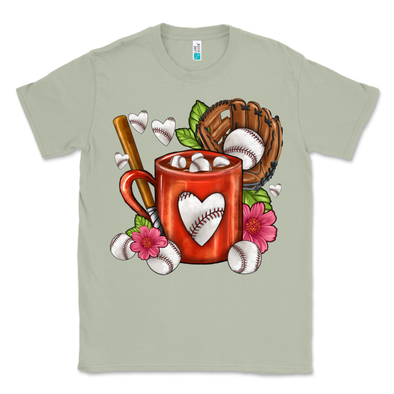Baseball Coffee Cup Classic Tee by FaDigitalArtStudio | Teevron