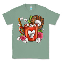 Sage Baseball Coffee cup Classic Tee - FaDigitalArtStudio