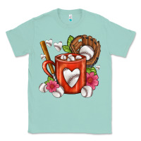 Seafoam Baseball Coffee cup Classic Tee - FaDigitalArtStudio
