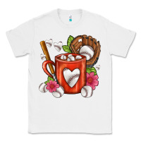 White Baseball Coffee cup Classic Tee - FaDigitalArtStudio