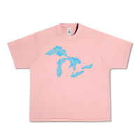 Salmon great lakes of michigan Urban Heavy Tee - linhVisuals