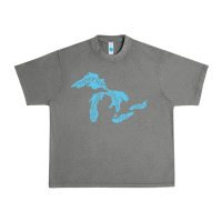 Tornado great lakes of michigan Urban Heavy Tee - linhVisuals