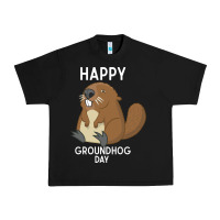 Black happy groundhog day respect the shadow funny spring prediction holiday Urban Heavy Tee - linhVisuals