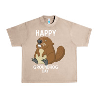 French Oak happy groundhog day respect the shadow funny spring prediction holiday Urban Heavy Tee - linhVisuals