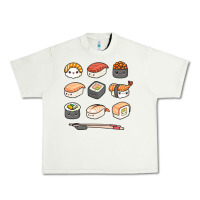 Pistachio happy sushi kawaii anime japanese food lover funny illustration gift Urban Heavy Tee - linhVisuals