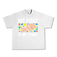 Lunar Rock his fight is my fight autism dad mom fist bump cute supportive awarene Urban Heavy Tee - linhVisuals