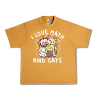 Peanut Butter i love math and cats mountain heart mathematics lover gifts cute and f Urban Heavy Tee - linhVisuals