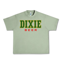 Oil Green Dixie Beer Urban Heavy Tee - linhVisuals