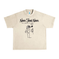 Sandshell Never SHOUT Never Urban Heavy Tee - linhVisuals