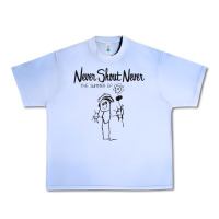 Grape Ice Never SHOUT Never Urban Heavy Tee - linhVisuals