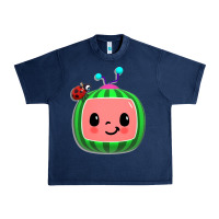 Navy cocomelon, kids, kindergarten, kids songs Urban Heavy Tee - linhVisuals