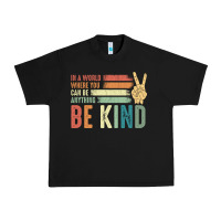 Black in a world where you can be anything be kind kindness inspirational gi Urban Heavy Tee - linhVisuals