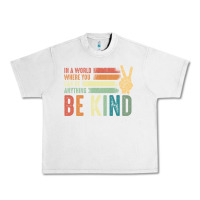 Lunar Rock in a world where you can be anything be kind kindness inspirational gi Urban Heavy Tee - linhVisuals