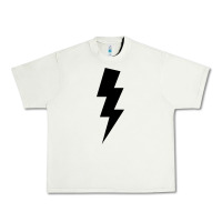 Pistachio lightning bolt Urban Heavy Tee - linhVisuals