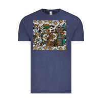 Vintage Denim easter Vintage Tee - CowhideDigitalArt