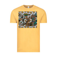 Vintage Mustard easter Vintage Tee - CowhideDigitalArt