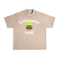 French Oak lucky lithuanian irish flag shamrock leaf st patricks day Urban Heavy Tee - linhVisuals