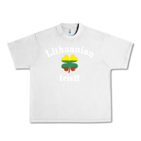 Lunar Rock lucky lithuanian irish flag shamrock leaf st patricks day Urban Heavy Tee - linhVisuals
