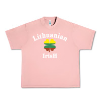 Salmon lucky lithuanian irish flag shamrock leaf st patricks day Urban Heavy Tee - linhVisuals