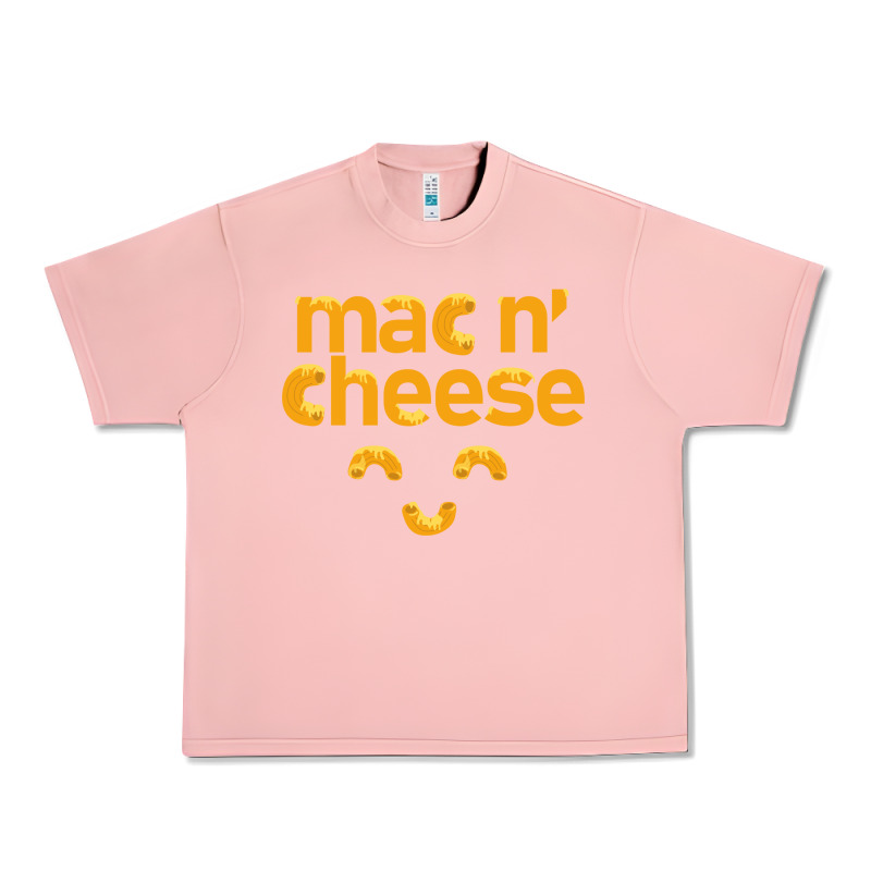 Mac N' Cheese Funny Macaroni With Cheese Lover Gift Urban Heavy Tee by linhVisuals | Teevron