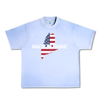 Grape Ice made in maine american flag funny patriotic state lover gift Urban Heavy Tee - linhVisuals